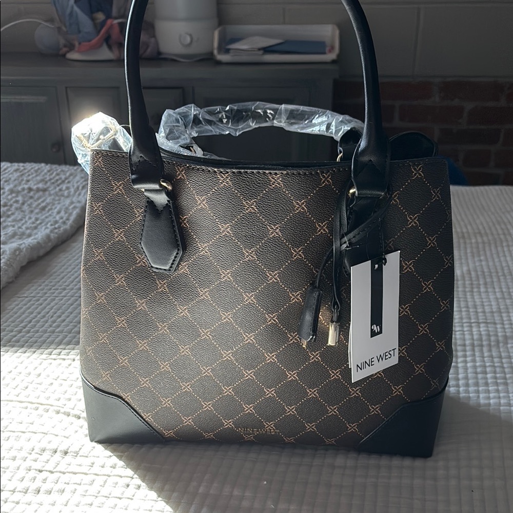 Nine West Black and Brown Women's Bag